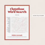 Printable Christmas Word Search Puzzle