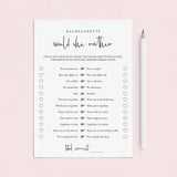 Bachelorette Would She Rather Game Printable by LittleSizzle