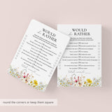 Would Mom Rather Printable Mother's Day Game
