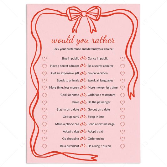 Would You Rather Questions for Couples by LittleSizzle
