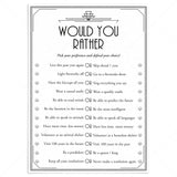 Roaring 20s New Year's Eve Party Icebreaker Questions by LittleSizzle