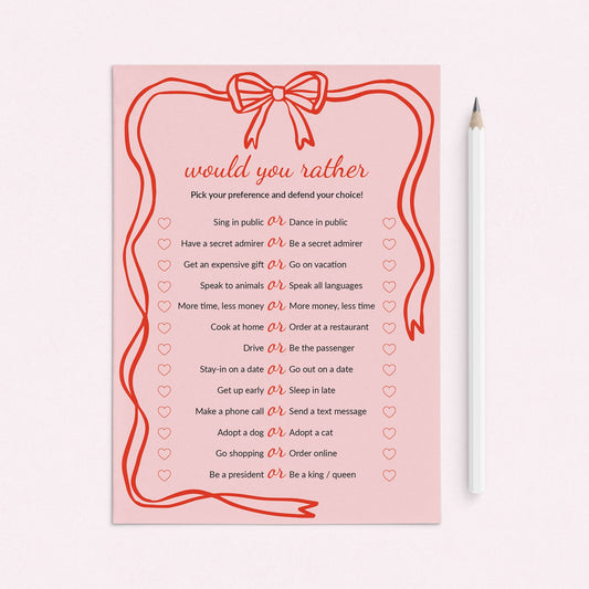 Would You Rather Questions for Couples by LittleSizzle