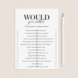Office Would You Rather Questions Printable by LittleSizzle