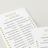 Would You Rather Questions for St Patricks Day Printable