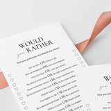 Icebreaker Would You Rather Questions for Adults Printable