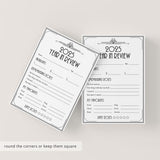 2025 Year in Review Cards for Gatbsy New Years Party