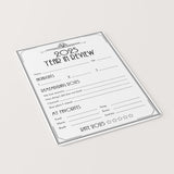 2025 Year in Review Cards for Gatbsy New Years Party