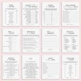 Printable 55th Birthday Games for Her Born in 1971 by LittleSizzle