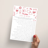 Nurse Games Bundle Printable