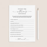 Minimalist Retirement Party Games Bundle Printable