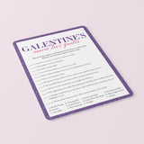 12 Printable Galentine Games