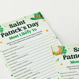 St Patricks Day Party Printable Game Bundle for Adults