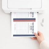 Memorial Day Games for Kids and Adults Printable