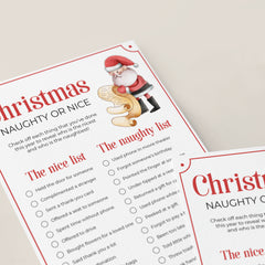 12 Printable Christmas Games to Play with Family + FREE Secret Santa Questionnaire