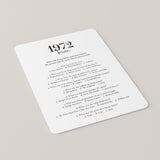 1972 Trivia Questions and Answers Printable