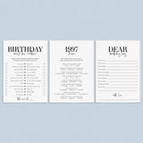 28th Birthday Party Games for Him Born in 1997 by LittleSizzle