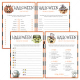 Halloween Games Bundle for Teens and Adults by LittleSizzle