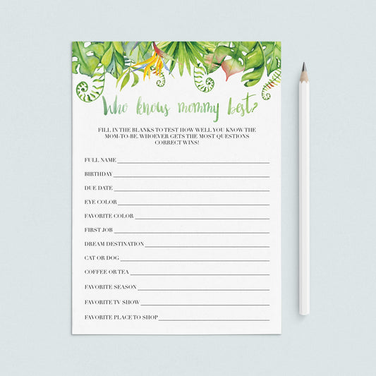 Download hawaiian themed baby party games PDF by LittleSizzle