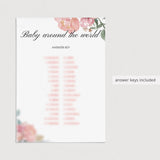 Word search answers for baby shower by LittleSizzle
