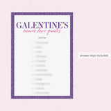 Printable Galentines Games Bundle Digital Download