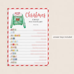 Ugly Sweater Party Games Bundle Printable