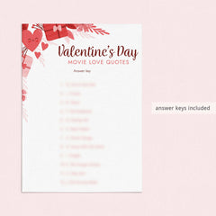 Valentine's Day Games To Print At Home