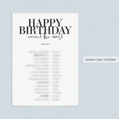 Born in 1953 70th Birthday Party Games Bundle For Men
