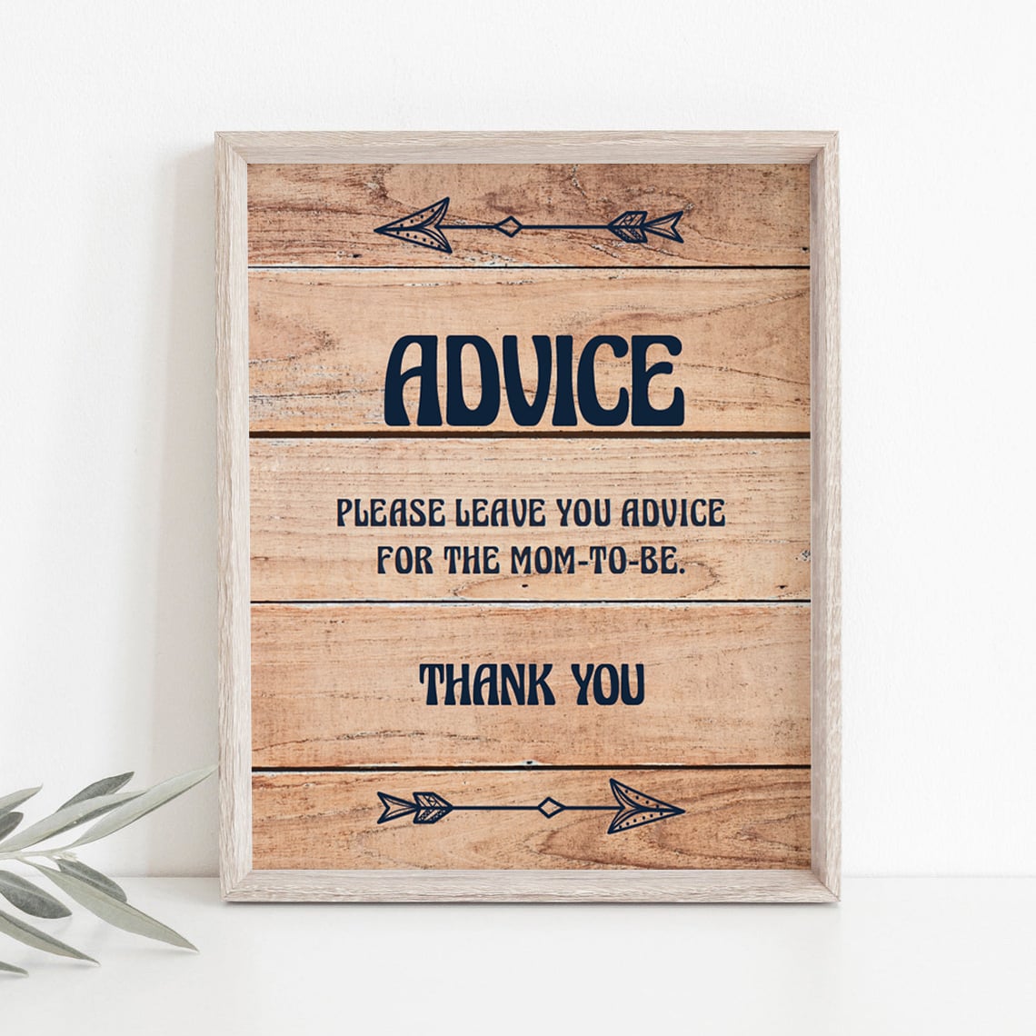 Adventures shower advice sign template by LittleSizzle