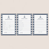 Nautical Baby Shower Games Download by LittleSizzle