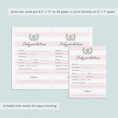 Girl baby shower printable games by LittleSizzle