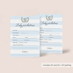 Baby Elephant Shower games printable by LittleSizzle