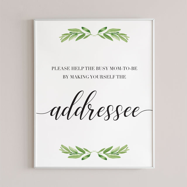 Printable Baby Shower Address Signs | Instant download – LittleSizzle