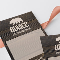 Brown Bear Baby Advice for the New Mom Card