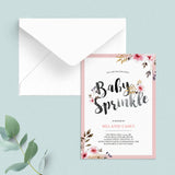 Baby sprinkle games floral themed printable by LittleSizzle