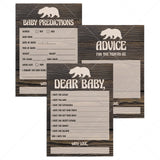 Brown bear shower printables by LittleSizzle