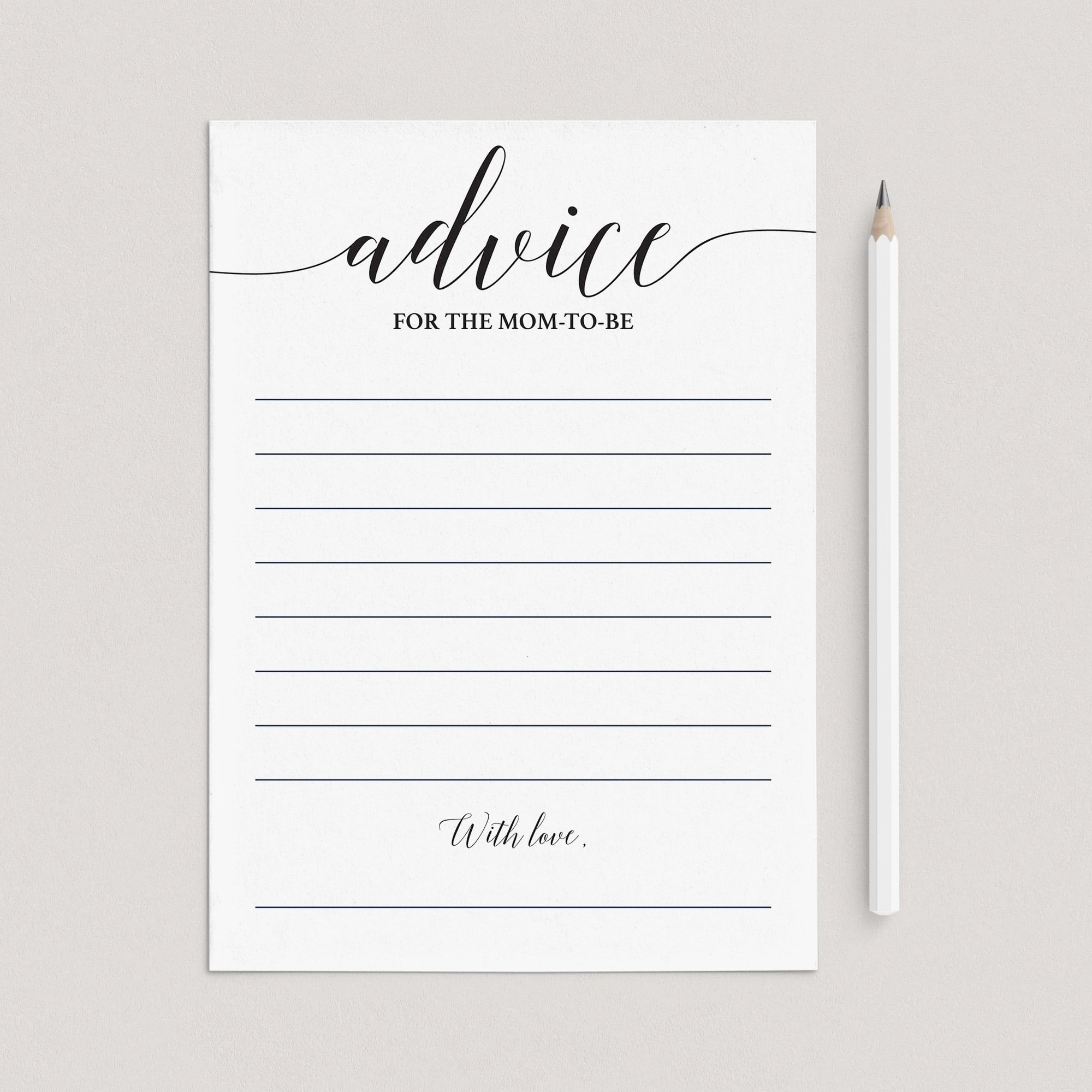 Blank Note Cards: Free Printable - Simple Mom Review