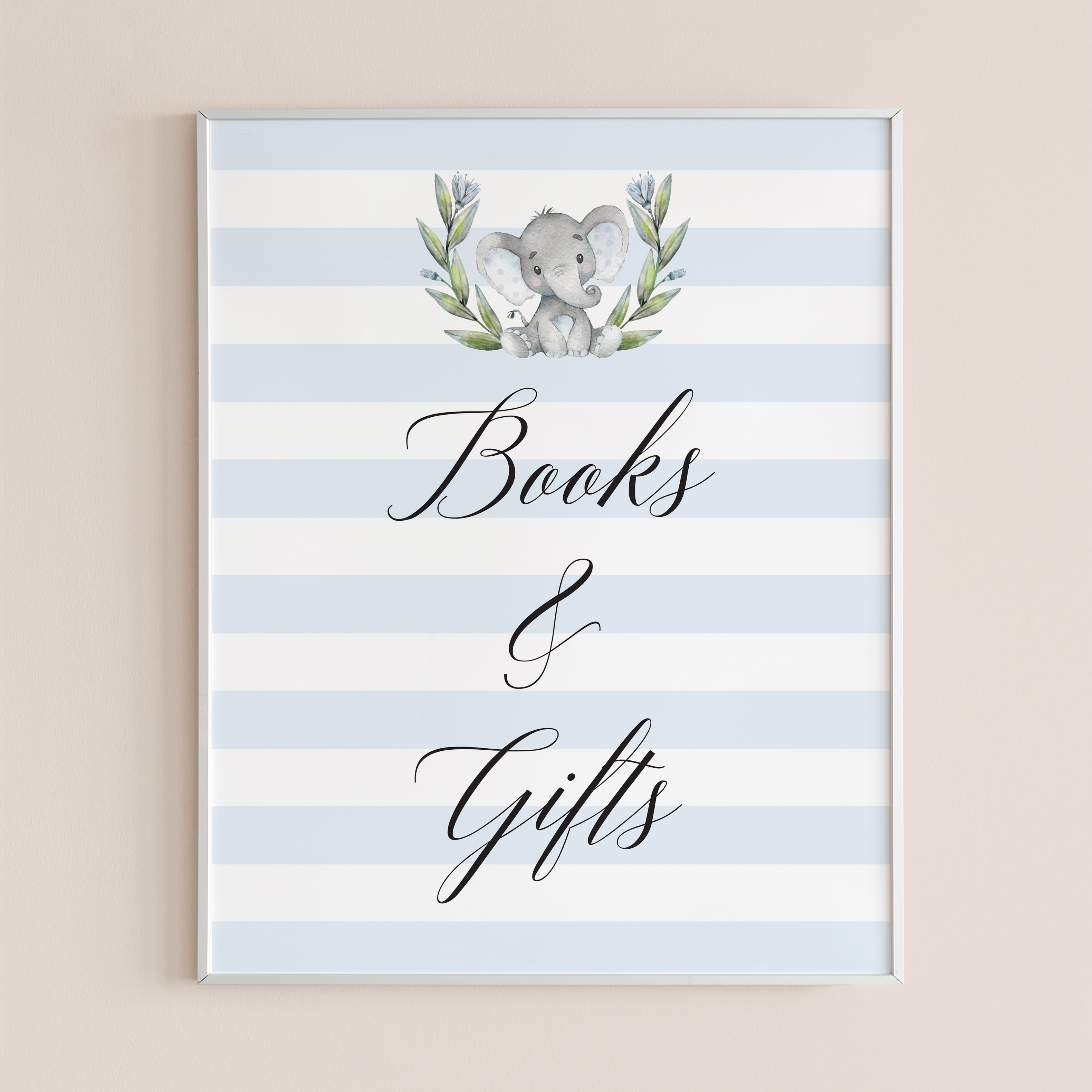 Book theme baby shower table signs printable by LittleSizzle