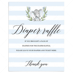 Elephant baby shower decorations by LittleSizzle