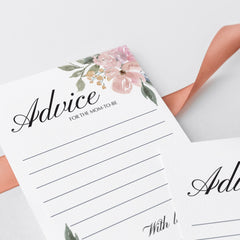 Advice cards for girl whimsical baby shower by LittleSizzle