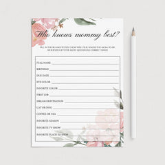 Girl baby shower activities mommy best game by LittleSizle