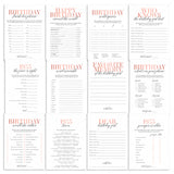 Born In 1933 91st Birthday Party Games Bundle For Women