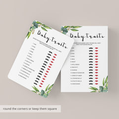 DIY baby traits game download by LittleSizzle