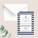 Baby shower by mail invitation for boy by LittleSizzle
