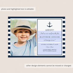 Ahoy birthday invitations editable template by LittleSizzle