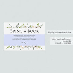 Printable baby shower enclosure cards by LittleSizzle