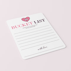Post Breakup Bucket List Cards Printable