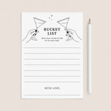 Post Divorce Bucket List Cards Printable by LittleSizzle