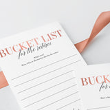 Retirement Bucket List Cards for Her Printable