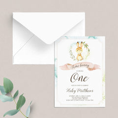 Some Bunny is Turning One Invitation Template by LittleSizzle