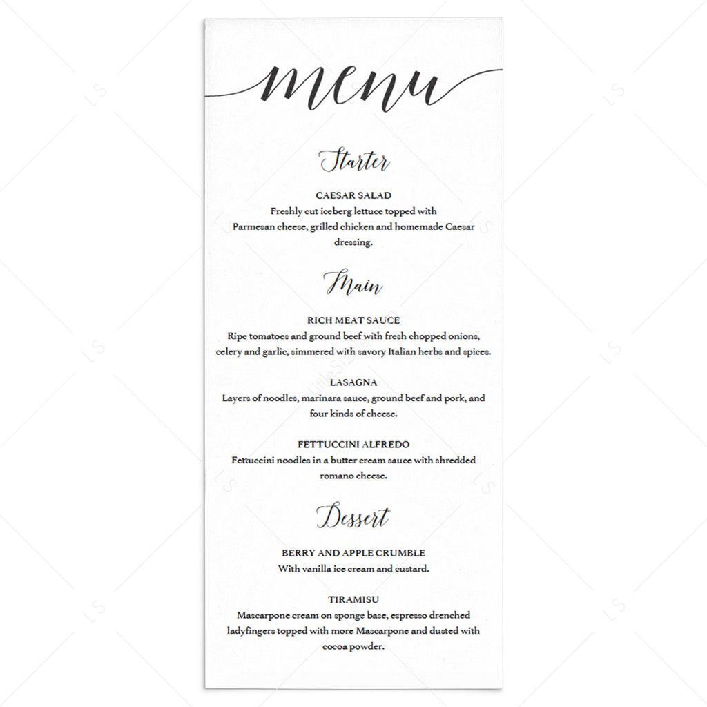 diy-menu-template-black-white-calligraphy-font-littlesizzle